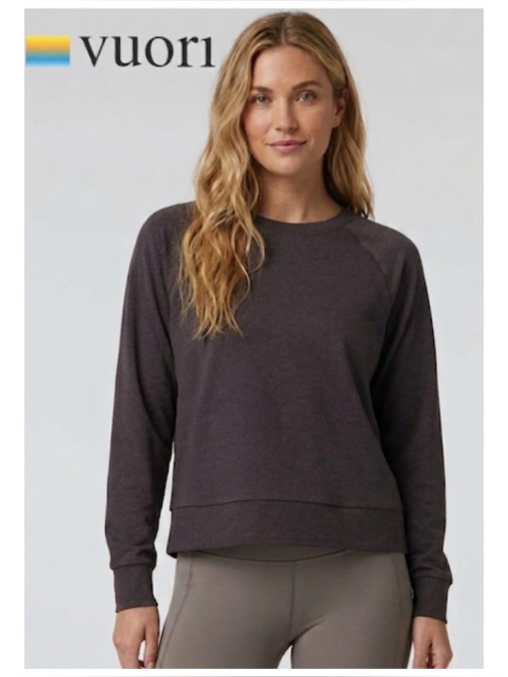 Vuori HALO Crewneck Long Sleeve Dream Knit